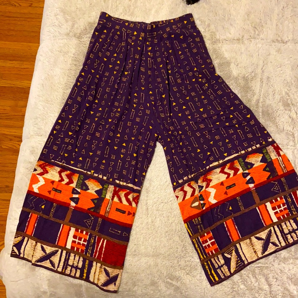 Vintage high waist palazzo pants